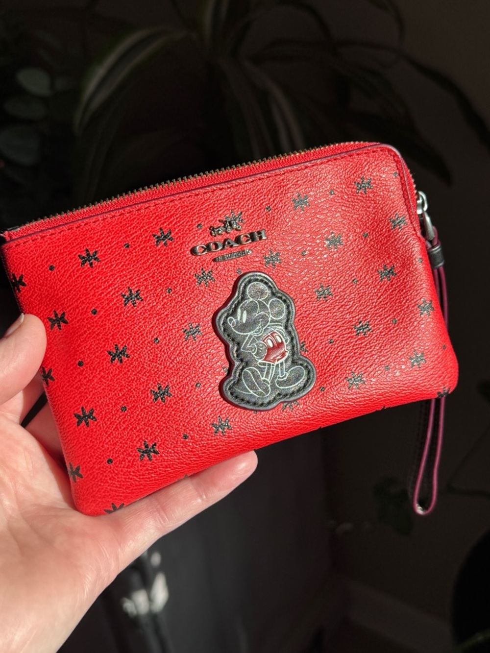 Coach X Disney Card Wristlet